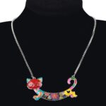 Colourful Cat Pendant