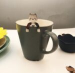 Stainless Steel Cartoon Cat Coffee Spoon