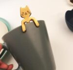Stainless Steel Cartoon Cat Coffee Spoon