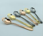 Stainless Steel Cartoon Cat Coffee Spoon