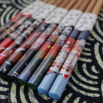 Lucky Cat Bamboo Chopsticks