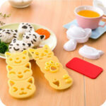 Cute Cat Sushi Nori Rice Mould