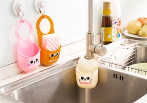 Cartoon Cat Sponge Holder