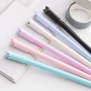 Kawaii Cat Gel Ink Pen Set