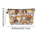 Kitty Cat Cosmetic Bag