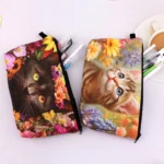 Kitty Cat Cosmetic Bag