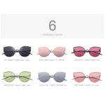 Classic Brand Designer Cat Eye Sunglasses