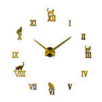 Trendy Cat Wall Clock