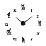 Trendy Cat Wall Clock