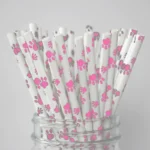 Cat Paw Eco Friendly Paper Straws