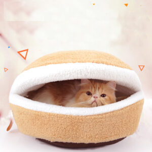 Hamburger Cat Bed