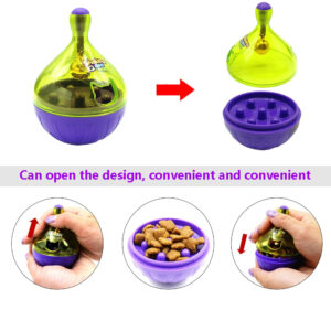 Interactive Cat IQ Treat Ball Toy