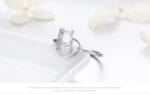 Sterling Silver Cute Little Cat Ring Sterling Silver Cute Little Cat Ring