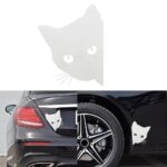 Peering Cat Car Decal