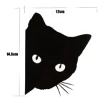Peering Cat Car Decal