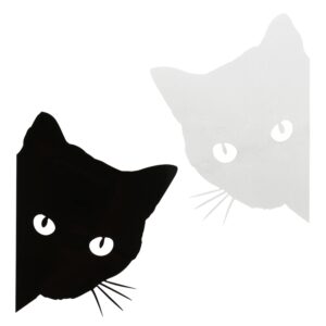 Peering Cat Car Decal