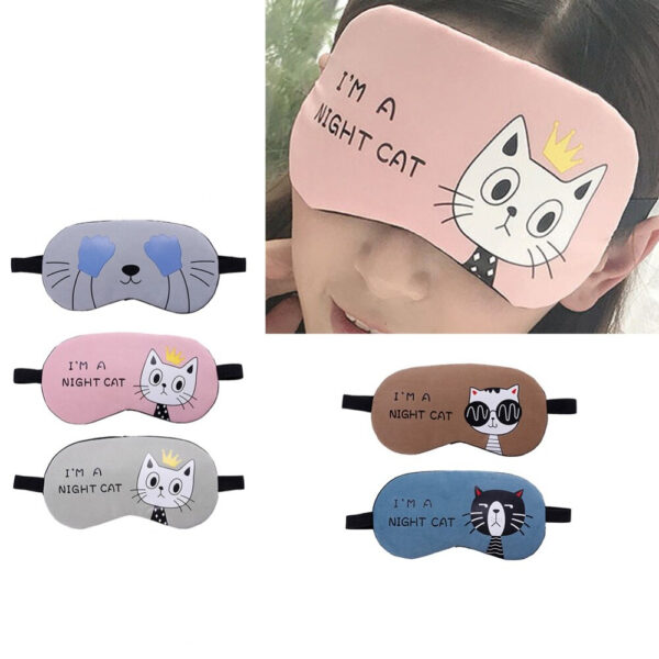 Kitty Cat Soft Sleeping Mask