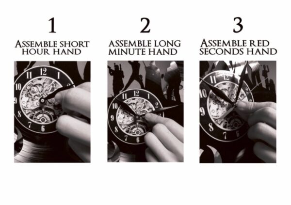 Kitty Cat Vintage LP Record Vinyl Wall Clock