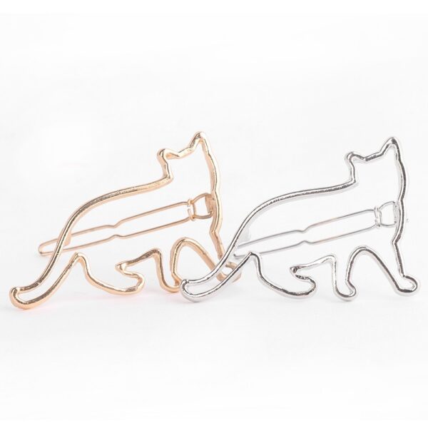 Lovely Cat Shaped Hair Clip