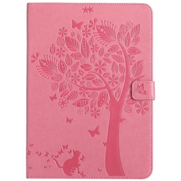 Cat Under Tree Leather Case Apple iPad 9.7"
