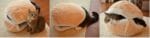 Hamburger Cat Bed