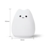 Kid's Bedroom Cute Cat LED Night Light