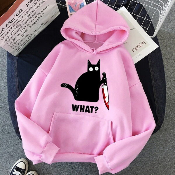 Kitty What? Oversized Hoodie