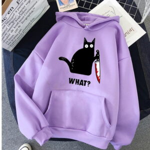 Kitty What? Oversized Hoodie