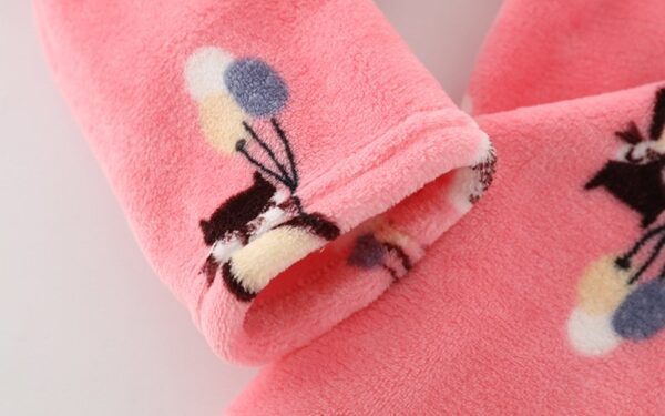 Winter Warm Girls Pajama Set