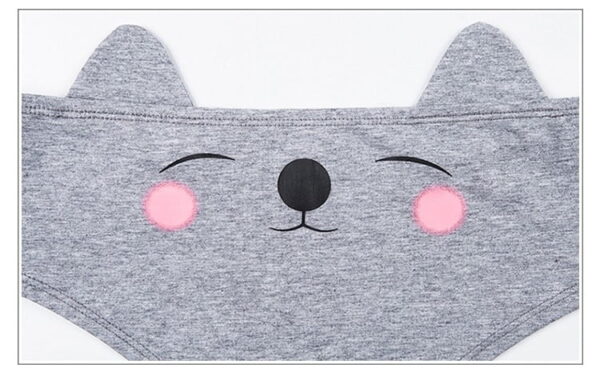 Cute Cotton Underwear With Cat Ears