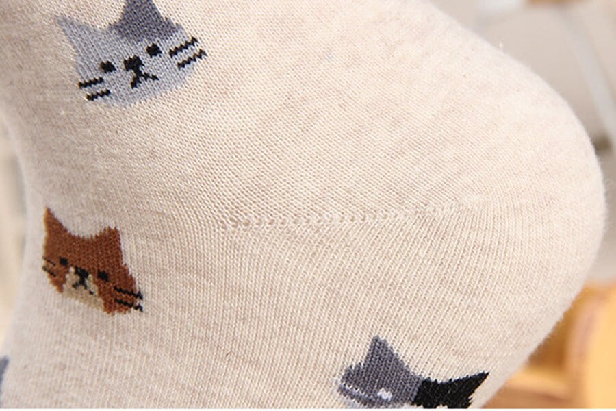 Women's Cute Cats Patterned Socks