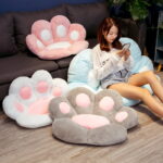 Cat Paw Shaped Floor Cushion