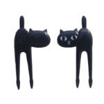 Black Cat Fruit Fork Set