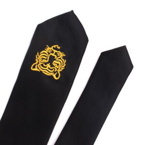 Embroidered Tie - Tiger