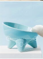 Cute Ceramic Non Slip Cat Bowl