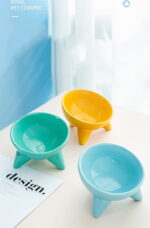 Cute Ceramic Non Slip Cat Bowl