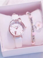 Girl's Quartz Kitty Cat Watch Girl's Quartz Kitty Cat Watch