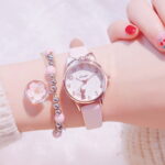 Girl's Quartz Kitty Cat Watch