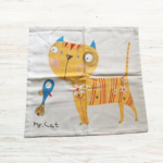 Mr Cat Cushion Cover
