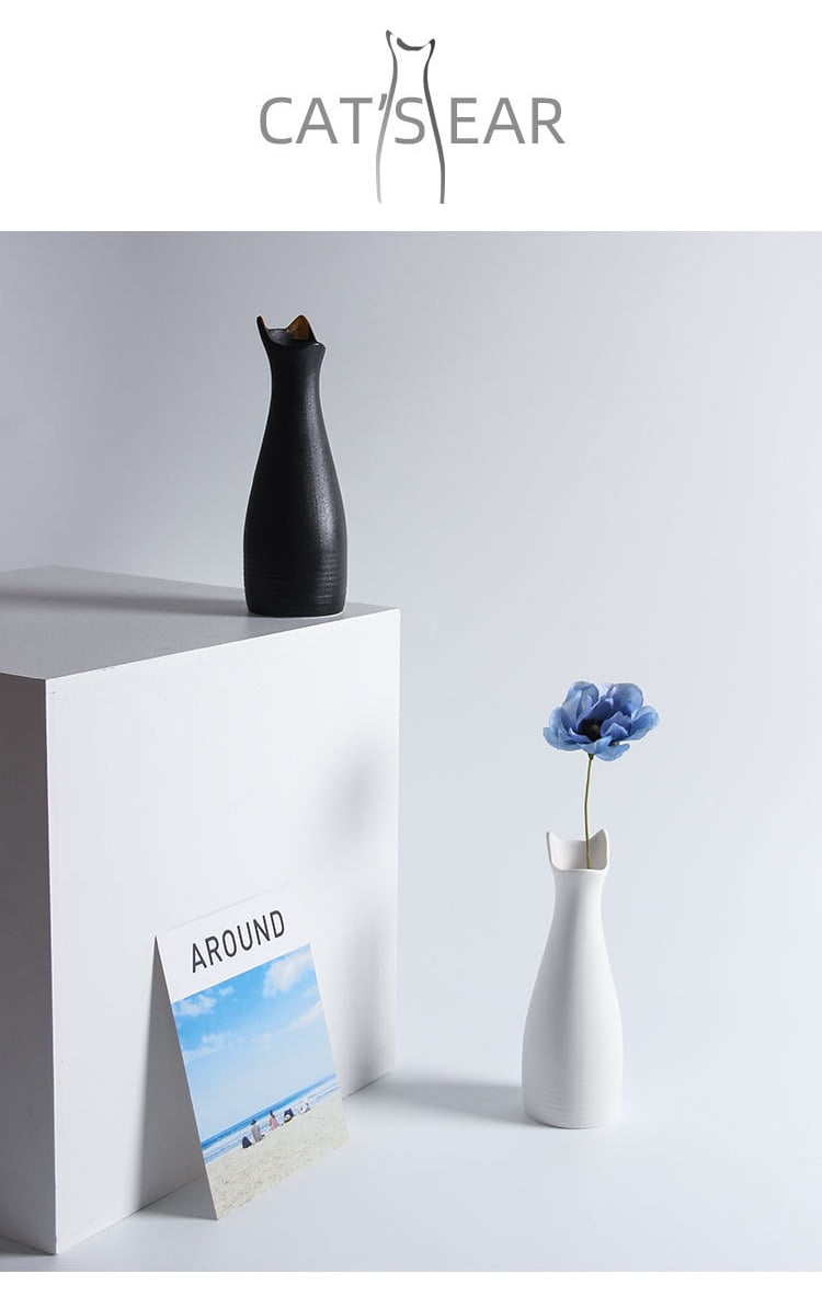 Nordic Style Cat Ears Vase