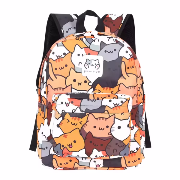 Women’s Backpack with Cute Cats Print