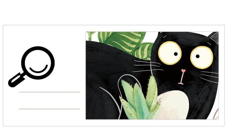 Creative Sofa TV Background Wall Decor Stickers Cat Hanging Basket Wall Stickers for Living room Bedroom Nursery Decor Murals