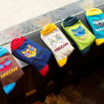 Cartoon Cat Men's Socks