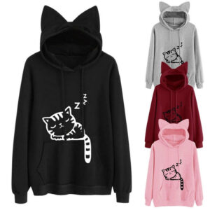 Women's Cat Ear Hoodie