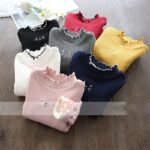 Girls Cute Cat Long Sleeve T-shirt