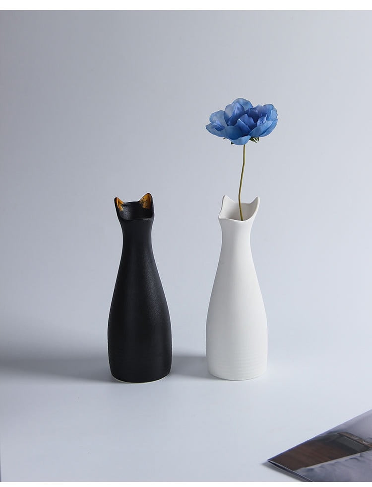 Nordic Style Cat Ears Vase