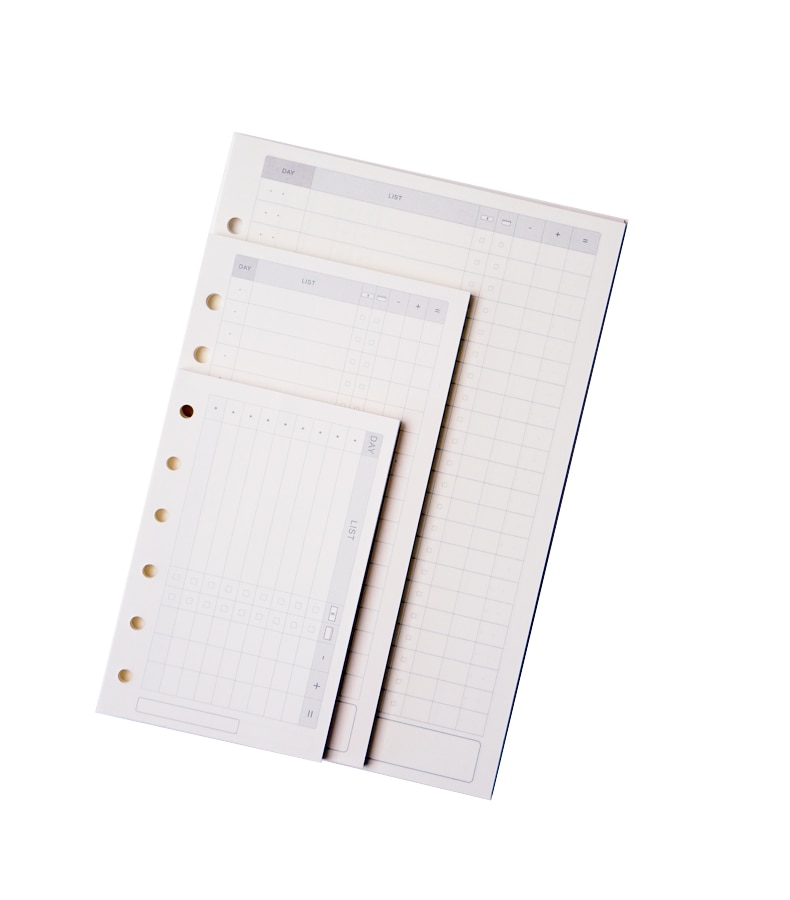 Loose Leaf Notebook Refill for Spiral Binder