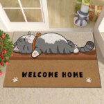 Cute Cat Entrance Door Mat