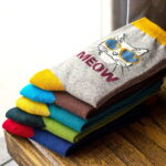 Cartoon Cat Men's Socks