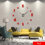 Trendy Cat Wall Clock